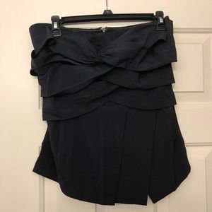 Dressy navy tube top